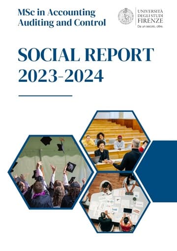 MSc in Accounting Auditing and Control - Socila Report 2023-2024 - cover